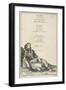 Reclining Woman with a Basket, Cries of London-Pierce Tempest-Framed Giclee Print