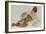 Reclining Woman with Black Stockings, 1917-Egon Schiele-Framed Giclee Print