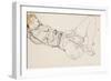 Reclining Woman with Blond Hair, 1912-Egon Schiele-Framed Giclee Print