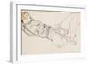 Reclining Woman with Blonde Hair, 1912-Egon Schiele-Framed Giclee Print