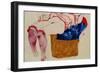 Reclining Woman with Mauve Stockings-Egon Schiele-Framed Giclee Print