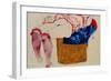 Reclining Woman with Mauve Stockings-Egon Schiele-Framed Giclee Print