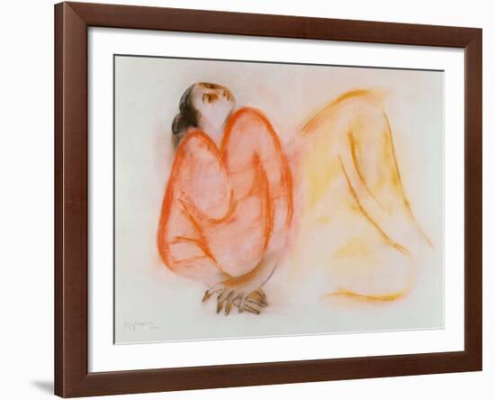 Reclining Woman-R^ C^ Gorman-Framed Art Print