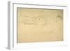 Reclining Woman-Gustav Klimt-Framed Giclee Print