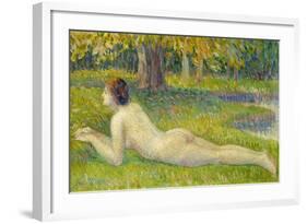 Reclining Woman-Petitjean Hippolyte-Framed Giclee Print