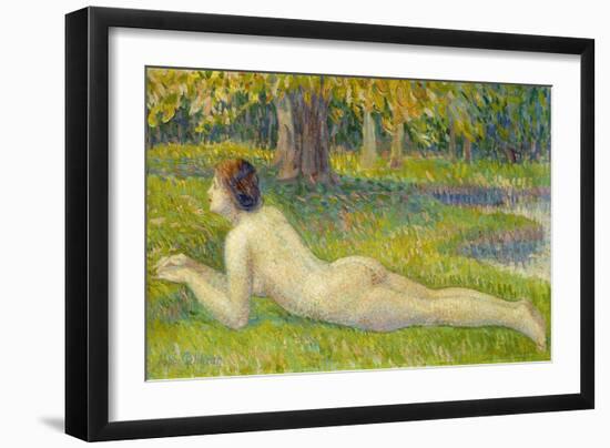 Reclining Woman-Petitjean Hippolyte-Framed Giclee Print