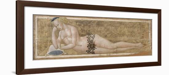 Reclining Young Man-Giovanni Di Ser Giovanni-Framed Giclee Print