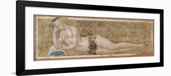 Reclining Young Man-Giovanni Di Ser Giovanni-Framed Giclee Print