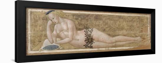 Reclining Young Man-Giovanni Di Ser Giovanni-Framed Giclee Print