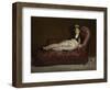 Reclining Young Woman in Spanish Costume, 1862-63-Edouard Manet-Framed Giclee Print