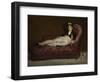 Reclining Young Woman in Spanish Costume, 1862-63-Edouard Manet-Framed Giclee Print