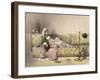 Reclining-E Prisse-Framed Premium Giclee Print