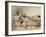 Reclining-E Prisse-Framed Premium Giclee Print