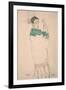 Recollection (Erinnerung), 1913 (W/C & Pencil on Paper)-Egon Schiele-Framed Giclee Print