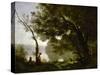 Recollection of Mortefontaine-Jean-Baptiste-Camille Corot-Stretched Canvas