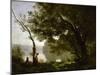 Recollection of Mortefontaine-Jean-Baptiste-Camille Corot-Mounted Giclee Print