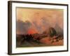 Recollection of the Desert on the Approach of the Simoon-David Roberts-Framed Giclee Print