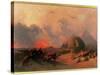 Recollection of the Desert on the Approach of the Simoon-David Roberts-Stretched Canvas