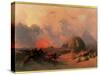 Recollection of the Desert on the Approach of the Simoon-David Roberts-Stretched Canvas