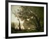 Recollections of Mortefontaine, 1864-Jean-Baptiste-Camille Corot-Framed Giclee Print