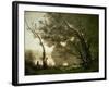 Recollections of Mortefontaine, 1864-Jean-Baptiste-Camille Corot-Framed Giclee Print