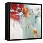 Recollections of Red-Jill Martin-Framed Stretched Canvas