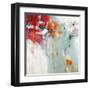 Recollections of Red-Jill Martin-Framed Art Print