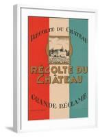 Recolte Du Chateau-null-Framed Art Print