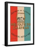 Recolte Du Chateau-null-Framed Art Print