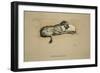 Reconciliation, 1930, 1st Edition of Sleeping Partners-Cecil Aldin-Framed Giclee Print