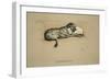 Reconciliation, 1930, 1st Edition of Sleeping Partners-Cecil Aldin-Framed Giclee Print