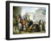 Reconciliation of Otto II with His Mother Adelaide of Burgundy, 1858-Francesco Hayez-Framed Giclee Print
