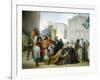 Reconciliation of Otto II with His Mother Adelaide of Burgundy, 1858-Francesco Hayez-Framed Giclee Print