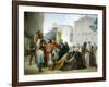 Reconciliation of Otto II with His Mother Adelaide of Burgundy, 1858-Francesco Hayez-Framed Giclee Print