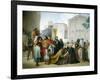 Reconciliation of Otto II with His Mother Adelaide of Burgundy, 1858-Francesco Hayez-Framed Giclee Print