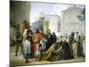 Reconciliation of Otto II with His Mother Adelaide of Burgundy, 1858-Francesco Hayez-Mounted Giclee Print