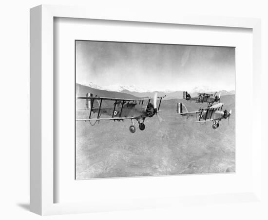 Reconnaissance Planes over Kurdistan-null-Framed Photographic Print