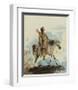 Reconnoitering-Alfred Jacob Miller-Framed Premium Giclee Print