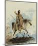 Reconnoitering-Alfred Jacob Miller-Mounted Premium Giclee Print