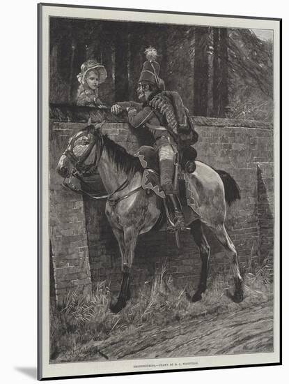 Reconnoitring-Richard Caton Woodville II-Mounted Giclee Print