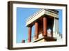 Reconstructed Balustrade West Front of the Palace of Knossos, Crete, C1400 BC-null-Framed Photographic Print