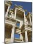 Reconstructed Facade of the Library of Celsus, Archaeological Site, Ephesus, Turkey, Anatolia-Robert Harding-Mounted Photographic Print