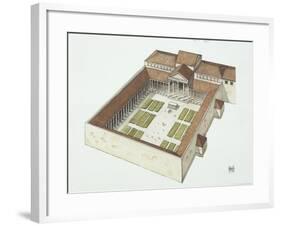 Reconstructed Forum Built by Titus Flavius Vespasianus-null-Framed Giclee Print