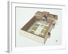 Reconstructed Forum Built by Titus Flavius Vespasianus-null-Framed Giclee Print