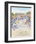 Reconstructed Imperial Fora-null-Framed Giclee Print