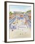 Reconstructed Imperial Fora-null-Framed Giclee Print