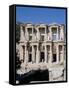 Reconstructed Library, Ephesus, Anatolia, Turkey-R H Productions-Framed Stretched Canvas