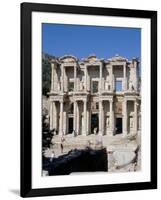 Reconstructed Library, Ephesus, Anatolia, Turkey-R H Productions-Framed Photographic Print