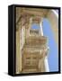 Reconstructed Library of Celsus, Archaeological Site, Ephesus, Anatolia, Turkey-R H Productions-Framed Stretched Canvas