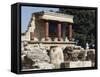 Reconstructed Palace of King Minos, Knossos, Crete, Greece-Michael Short-Framed Stretched Canvas